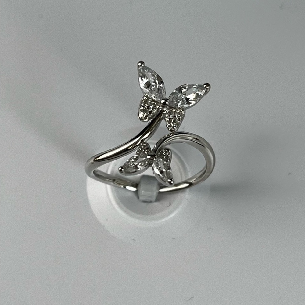 Giani Bernini Silver Ring with Cubic Zirconia Size 7